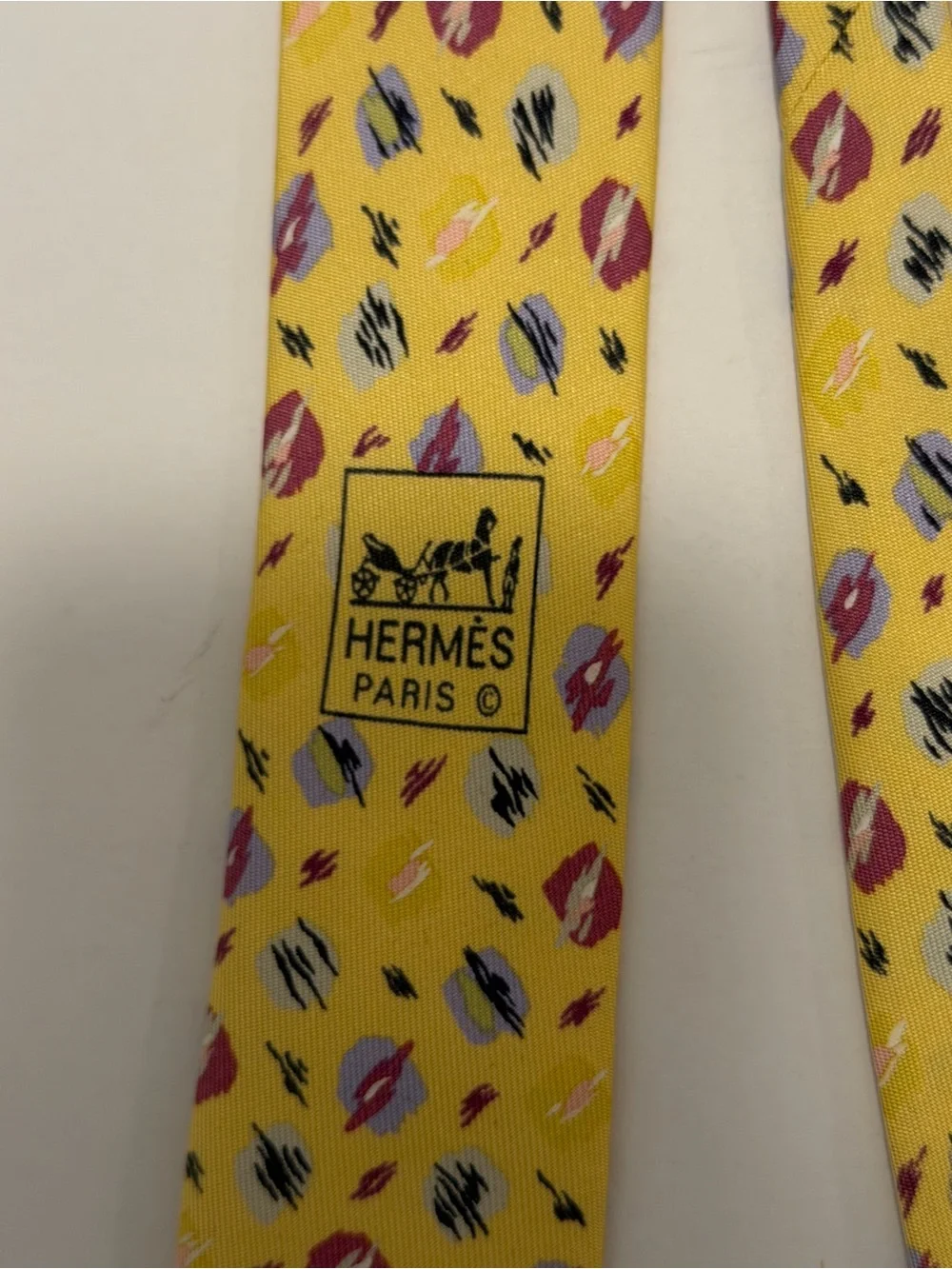 Hermes Silk Tie Spring/Summer 2002